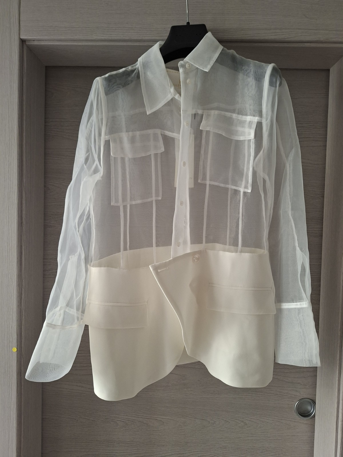 Babylon Organza Jacket Size 42it Rrp €446 image 9