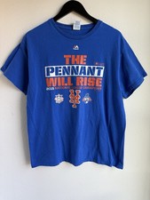 Delta NY Mets Large T-Shirt 2015 National League Champs The Pennant Will Rise