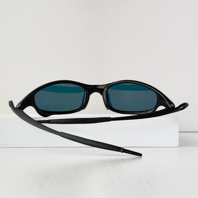 Oakley Juliet 1.0 X-Metal Sunglasses Black Frame Fire Iridium Lens