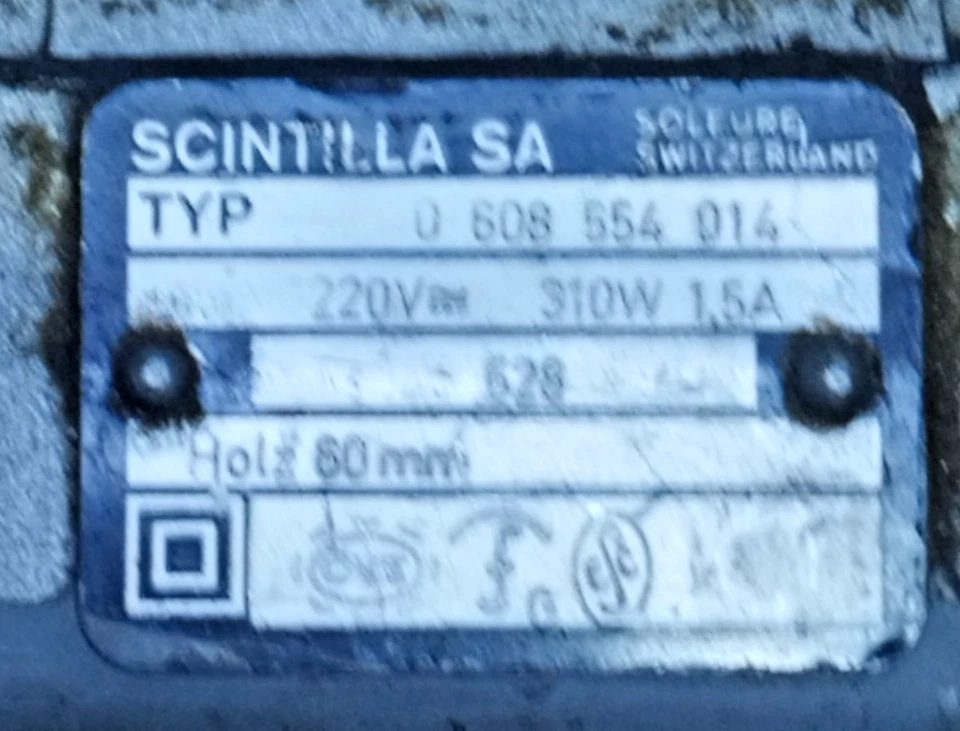 BOSCH Pendelstichsäge 1580 Scintilla SA - Bild 3 von 4