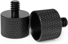 5/8 to 1/4 Adapter, Mic Thread Adapter 5/8" Female to 1/4" Male for Mic Stand