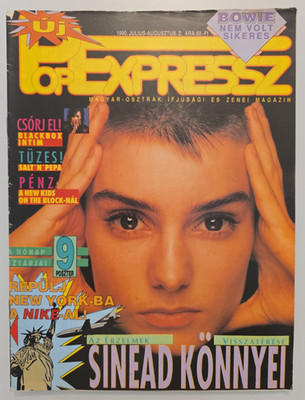 Falco / Iron Miden /Rambo/Sinead O' Connor /David Bowie   - Pop Eexpressz - 1990