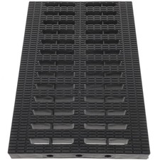 Black Drain Cover Square Grid Drain Cover Top Cover Waterway Drain Ditch Grille