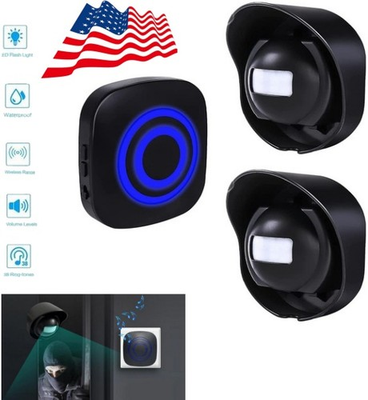 #ad #ad Wireless Driveway Alarm 200m 656ft Long Range for Home Security Driveway Gate $21.69