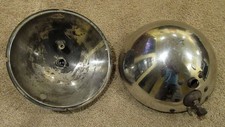 1932 Ford Original Headlight Housing Stainless Headlamp W Reflector
