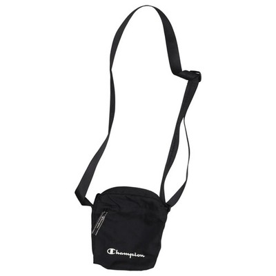 Champion, Umhängetasche, Unisex (Erwachsene), Schwarz, Einfarbig, 17, 3 #D8n