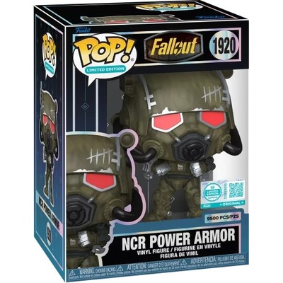 Funko Pop! Fallout #1920 NCR Power Armor - Limited Edition 9500 w/ Protector