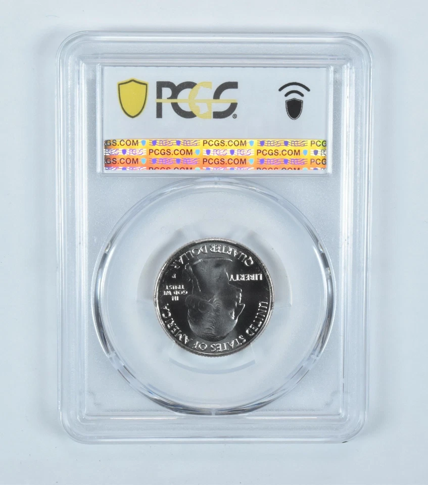 2019-P Washington Quarter ATB San Antonio Missions MS67 PCGS *0651 - Image 2 of 4