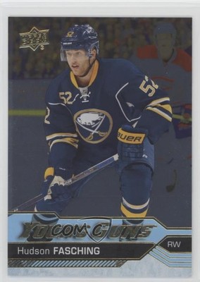 2016-17 Upper Deck Young Guns Silver Foil Hudson Fasching #242 Rookie RC