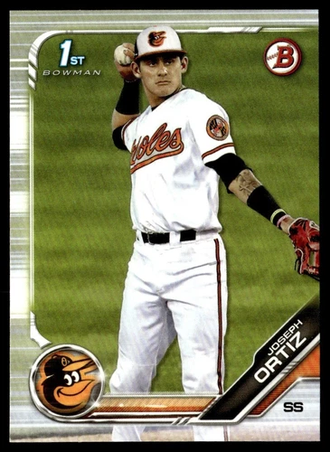2019 Bowman Draft Joseph Ortiz Baltimore Orioles #BD-23