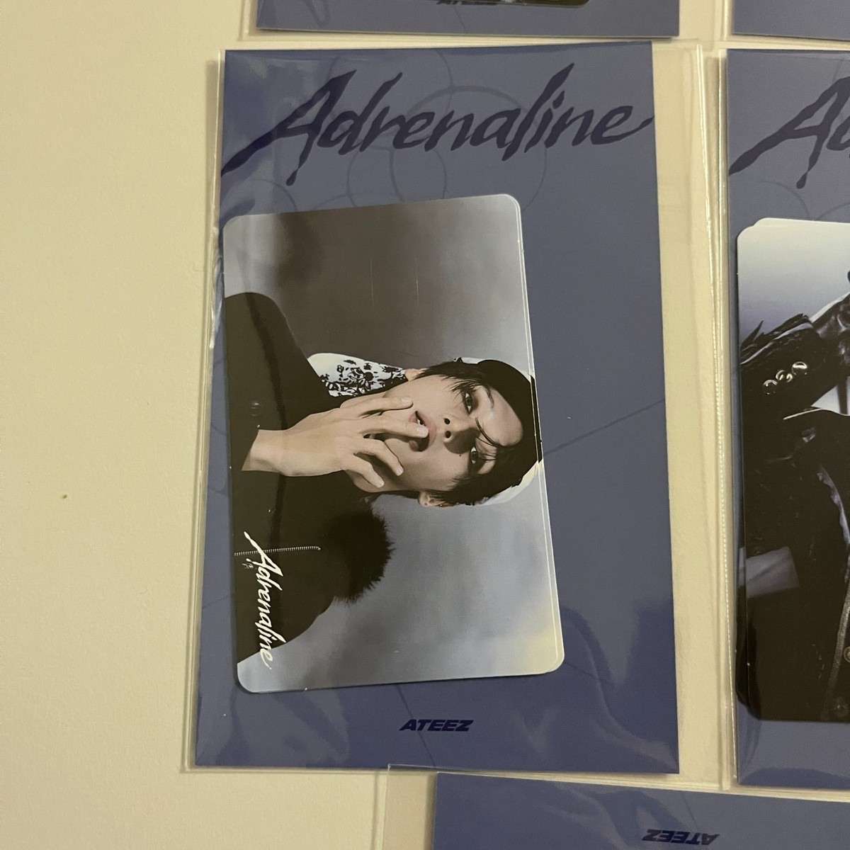 タレントカード ATEEZ popup WOOYOUNG WOOYOUNG ATEEZ Card COVER STICKER POP-UP Golden Hour Part.4