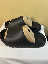 YZY YS-01 Black Mens Comfort Slide Sandals Size 13 Slip On Foam