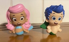 2012 Mattel Fisher Price Bubble Guppies Bath Squirters Gil  Molly Lot of 2