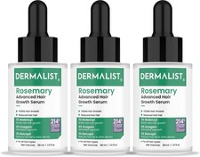 3xDermalist Rosemary Hair Growth Non-Greasy Scalp Serum for Men  Women   30ml