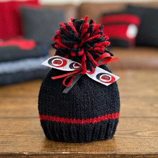 Carolina Hurricanes Hockey Handmade Infant Knit Beanie Hat