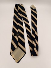 Vintage Brooks Brothers Makers All Silk Tie Gold Woven In England