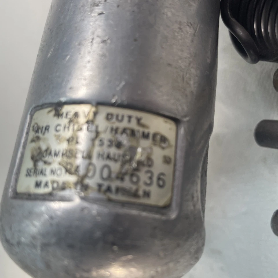 Campbell Hausfeld Chisel/Hammer 带四位 R4004636 二手 已测试,工作 A/12 — 第 3/4 张图片