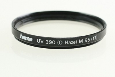 HAMA UV 390 (0-Haze) M55 (17) 55mm 55 mm UV Filter 
