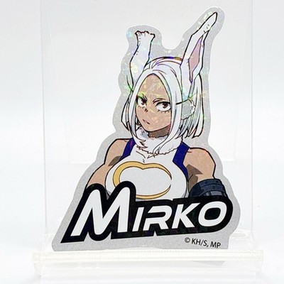 Mirko My Hero Academia Die Cut Holo Sticker MHA Japan Limited Anime Manga Rare