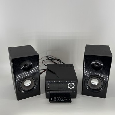 PHILIPS Micro Music System BTM2180 Bluetooth MP3 USB AM/FM Stereo + Remote