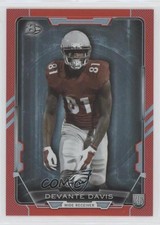2015 Bowman Rookies Red Rainbow Foil 161/199 Devante Davis #102 RC 11pj