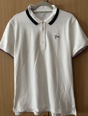 GANT - Herren Polo Shirt - Größe L - weiß blau rot