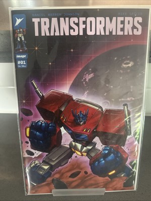 TRANSFORMERS #1 (Image/Skybound) Mike Bowden NYCC Exclusive Variant Ltd 500 2023