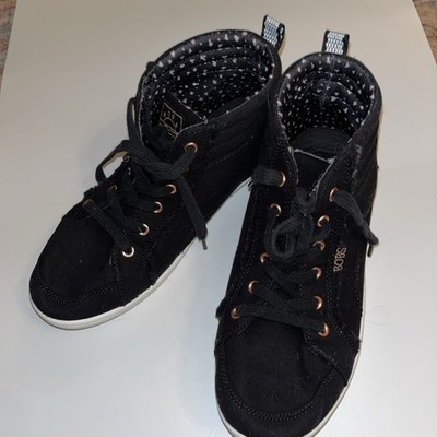 Skechers BOBS B Cute - Pristine Bliss women's high-top sneakers-Black- Size 7