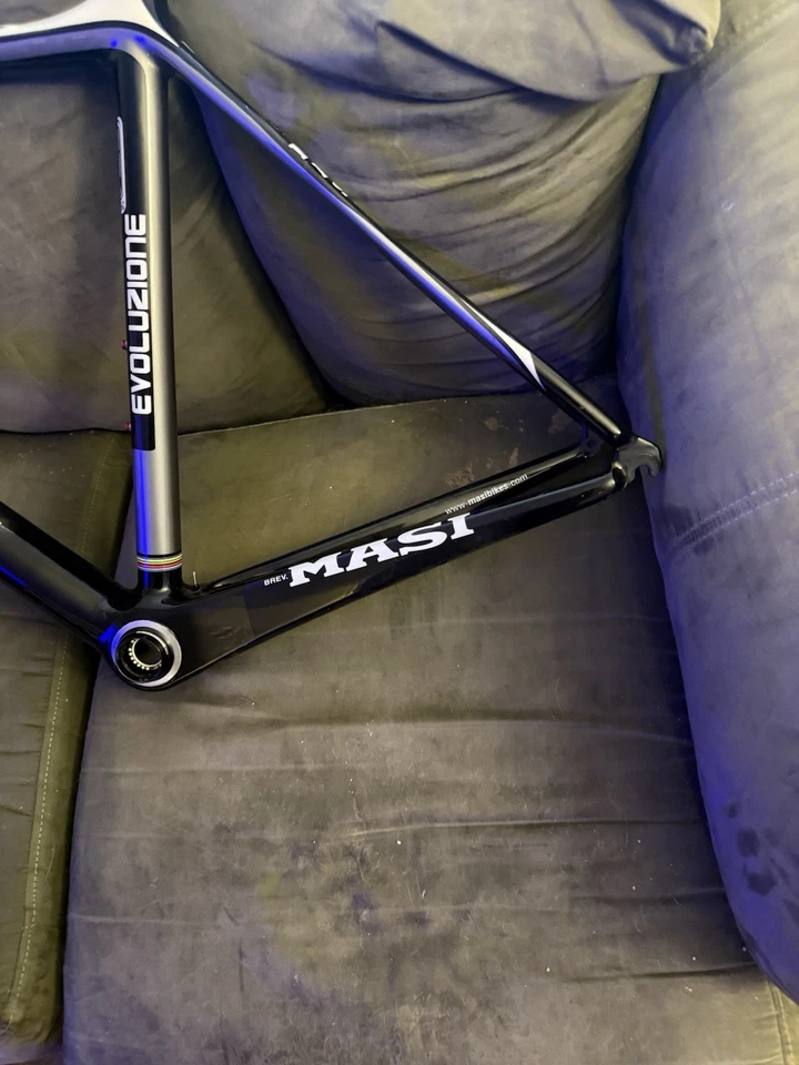 Cuadro de bicicleta Masi Evolution de fibra de carbono Foto 4 de 4