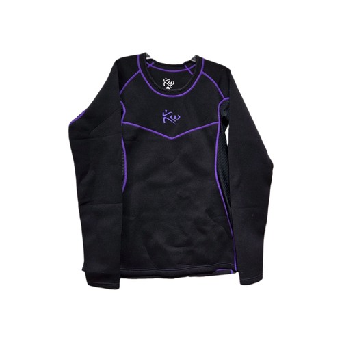 Kutting Weight Women Sauna Shirt V3 SweatTech Neoprene Mesh Panel Side Zip 3XL