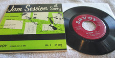 Rare Jazz EP 45- Various - Jam Session At Savoy Vol. 2 - Savoy 8078-HEAR SAMPLE