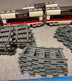 Lego City 7897 Train With Instructions Figures & Extra Trains See Description