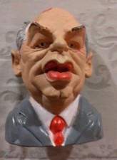 Gorbatschow Gorbachev B&uuml;ste Spitting Image England 1987 quietscht Kunststoff
