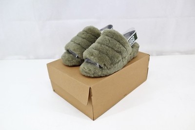 UGG Fluff Yeah Slide Women s Faux Shearling Slippers NEW