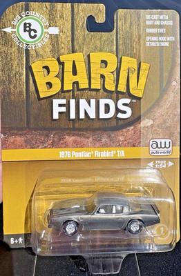 Auto World 1976 Pontiac Firebird T/A Barn Finds True 2025 LE. NIP. 1/64.