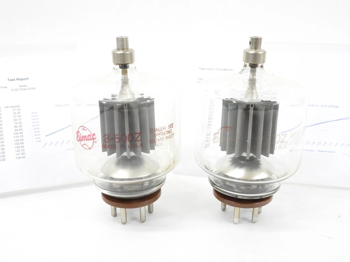 EIMAC 3-500Z　その他 3 500z tubes products for sale | eBay