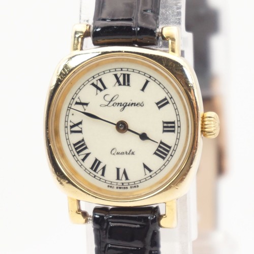 Longines 150th Anniversary Quartz Ladies Dress Watch Wrist 17cm Pre-Owned