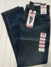 WRANGLER Jeans Size 28 X 30 Men's Five Star Premium Athletic Fit Blue Stretch