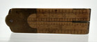 ANTIQUE NO. 32 BOXWOOD & BRASS 12" CALIPER FOLDING RULE — photo 9