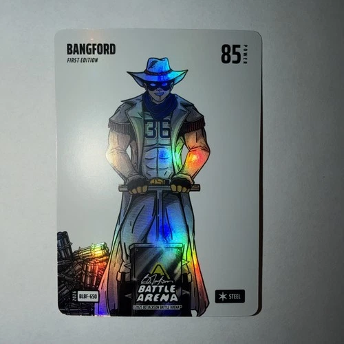 Bo Jackson Battle Arena #BLBF-650 Wyatt Langford Bangford Blizzard Battlefoil