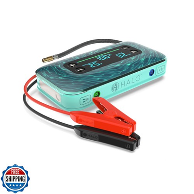 #ad HALO Bolt Air 1750 Portable Car Battery Jump Starter 130 PSI Air Compresso $209.99