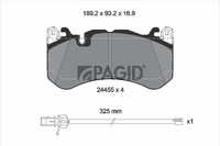 Pagid Bremsbelagsatz Scheibenbremse T1983N FüR Audi A7 Sportback 4GA 4GF A6 C7