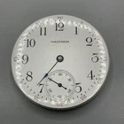 Vintage Antique Wind Up Pocket Watch Movement Waltham 16s 7j