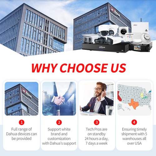Dahua 4K 8MP AI IPC-HDW3849H-AS-PV S5 IP Camera TiOC 2.0 SMD 4.0 Full Color Dual - Picture 5 of 23