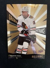 20-21 UD Allure Hockey Rookie Grand Entrance GE-10 Brandon Hagel