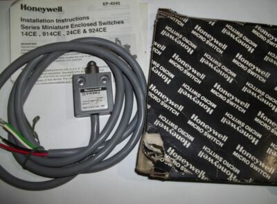 HONEYWELL MICRO SWITCH 914CE66-6 1NC/1NO SPDT Limit Switch W/Cord