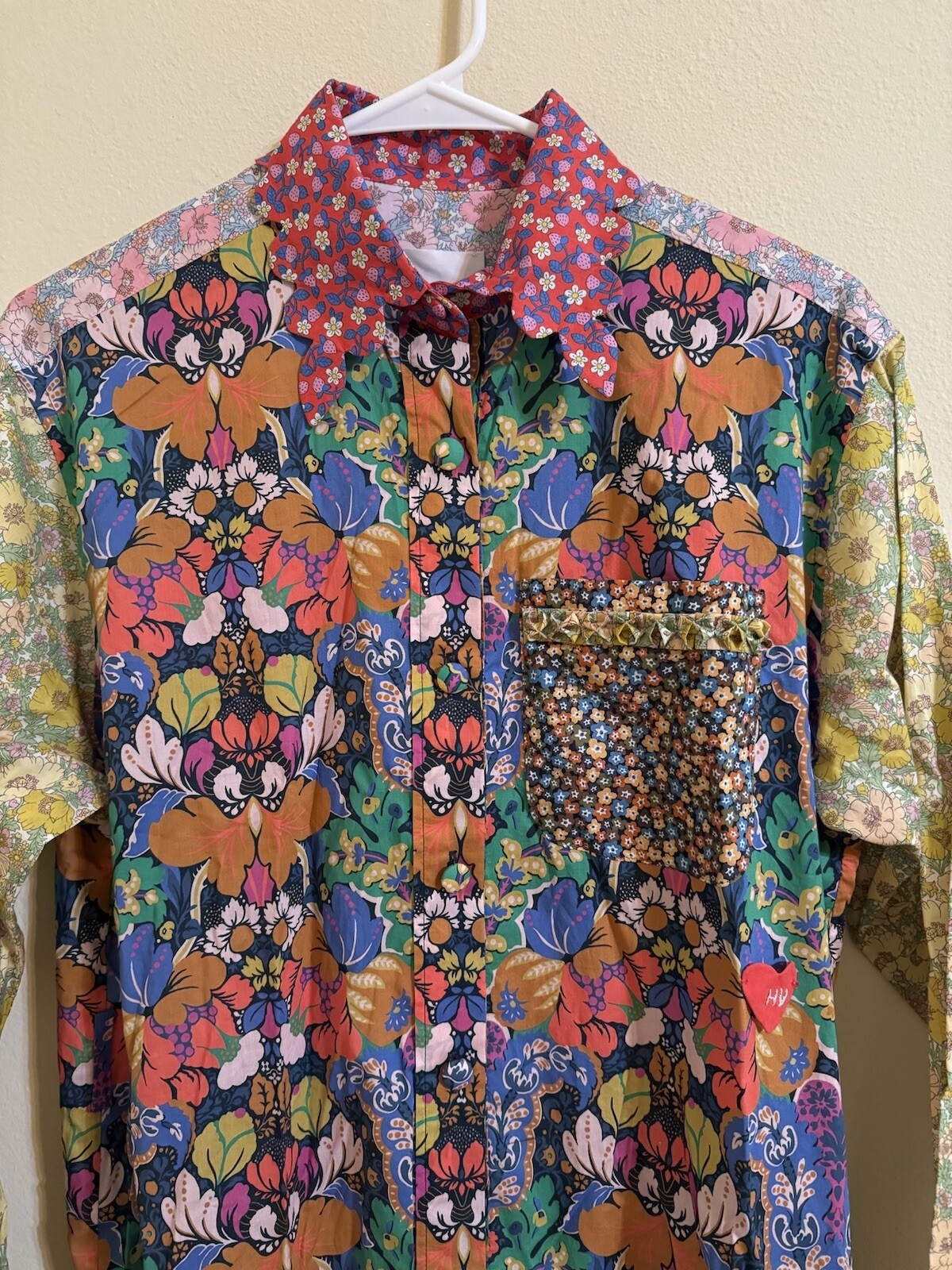 Horror Vacui Lizzy Scalloped Patchwork Floral Pri… - image 2