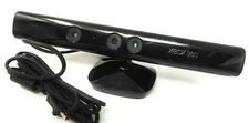 Microsoft Xbox 360 BLACK Kinect Sensor Bar Genuine Authentic 