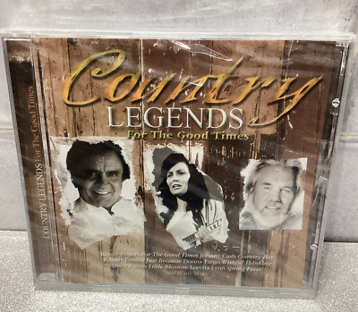 Country Legends-for the Good Times- Various Artists 2005 New Sealed