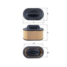 1 filtro aria Mahle LX 2966 adatto per MASERATI